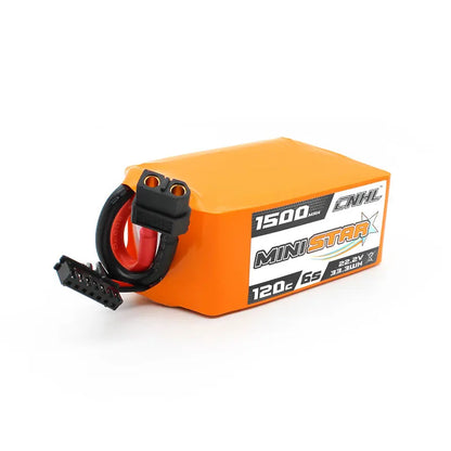 CNHL 1500mAh 6S 22.2V 120C Lipo Battery With XT60 Plug