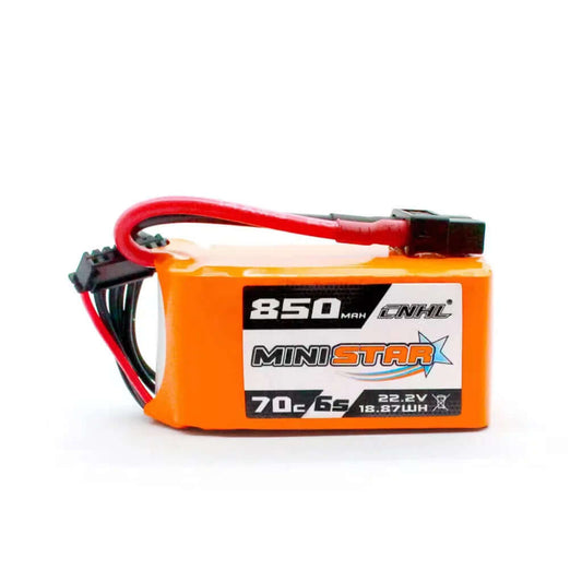 CNHL 850mAh 6S 22.2V 70C Lipo Battery with XT60 Plug