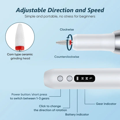 5 in1 Electric Mini Nail Machine