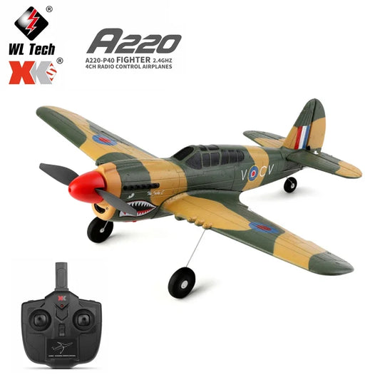 WLtoys XK A220 4CH RC Airplane Stunt Fighter