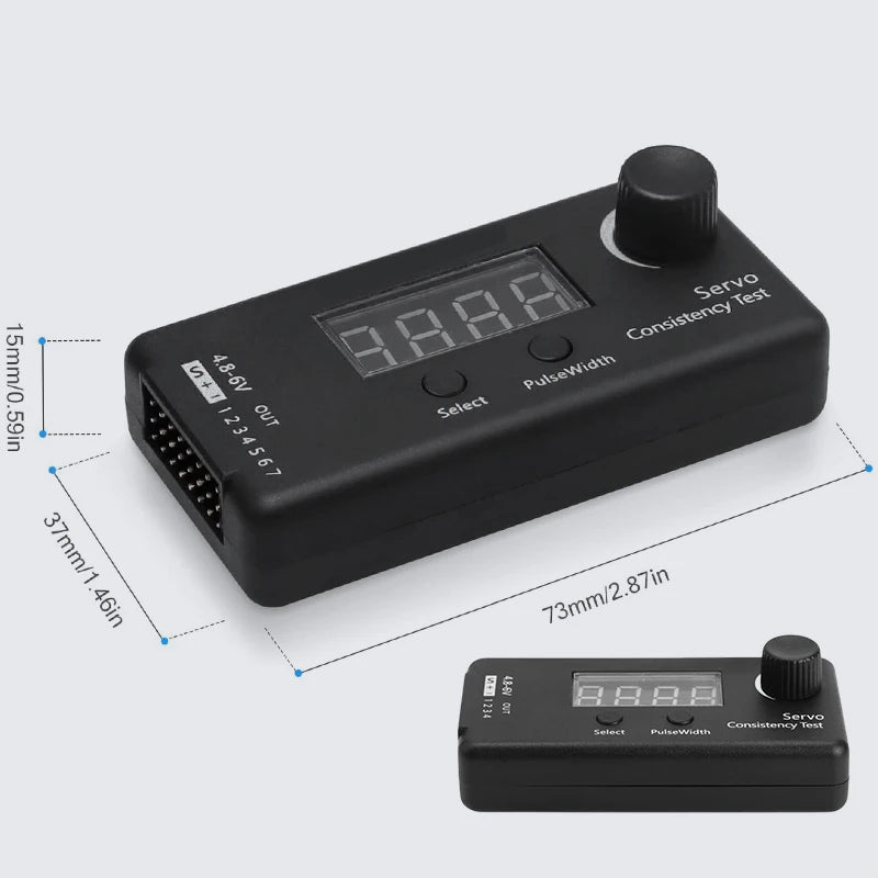 3 Modes Digital Servo & ESC Consistency Tester