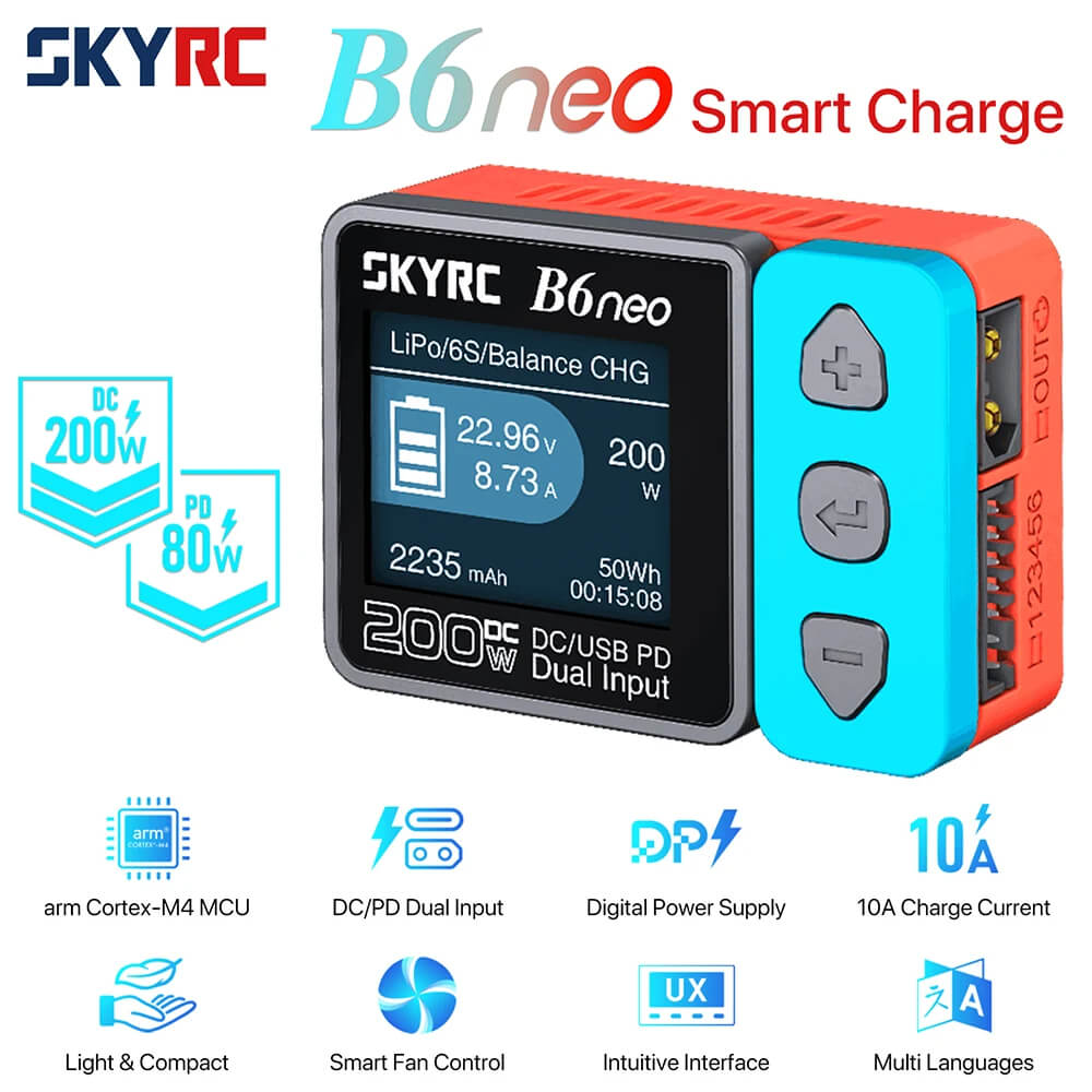 SkyRC B6 neo Compact Smart Charger