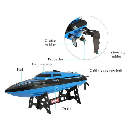 Skytech H100 2.4G 20Kmh Racing RC Boat