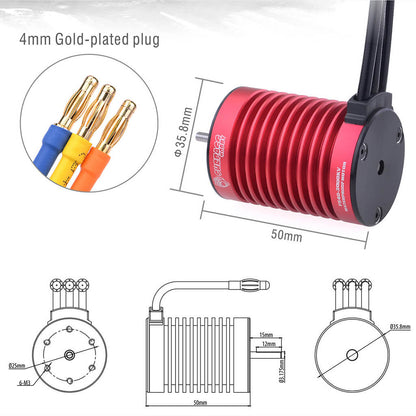 Surpass Hobby KK F540 Waterproof Brushless Motor