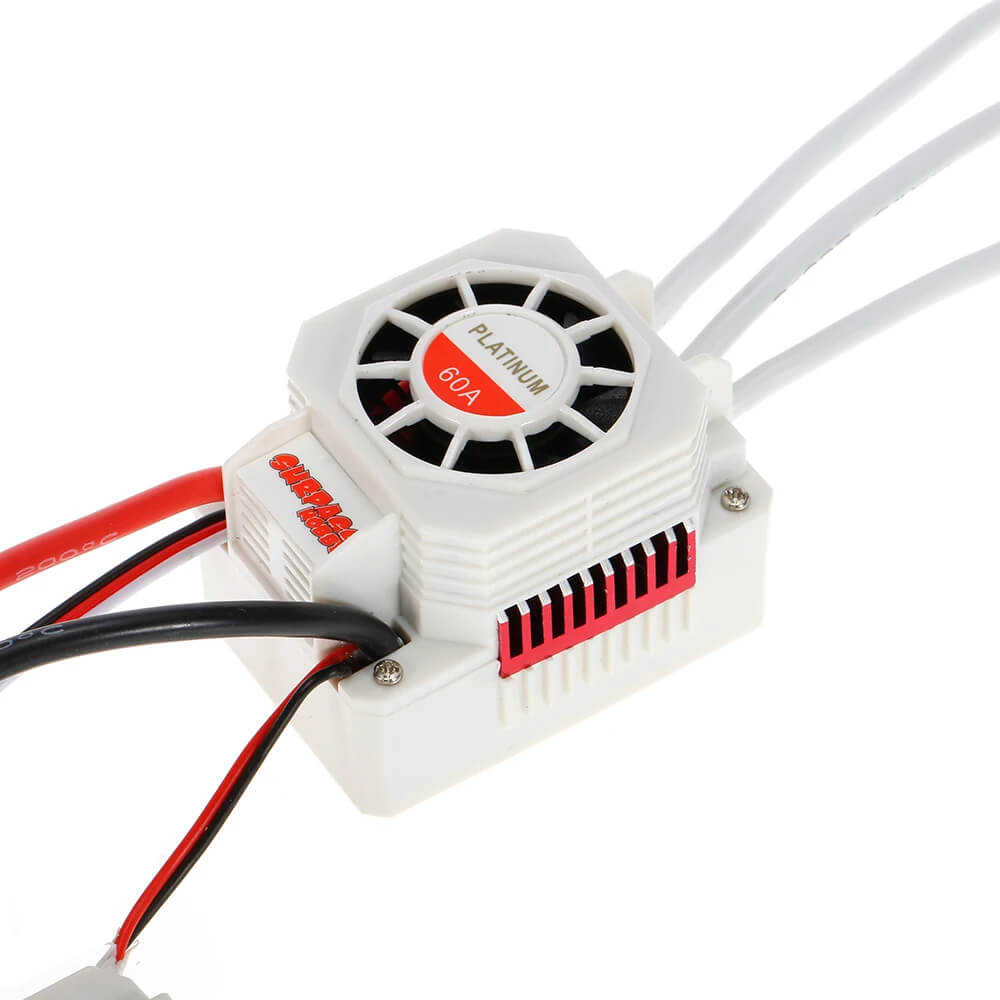 Surpass Hobby Platinum 60A Waterproof Brushless ESC