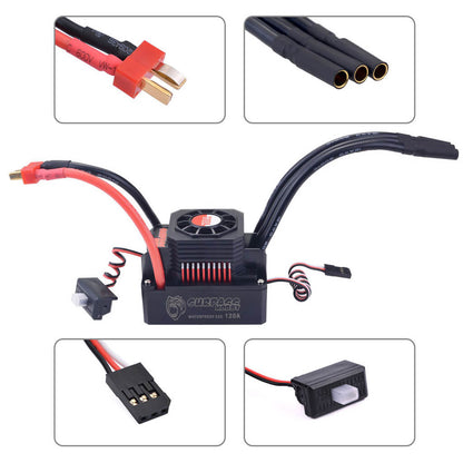 Surpass Hobby Waterproof 120A Brushless ESC