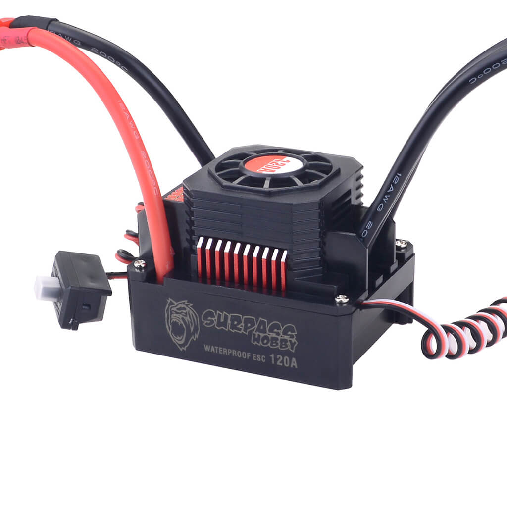 Surpass Hobby Waterproof 120A Brushless ESC