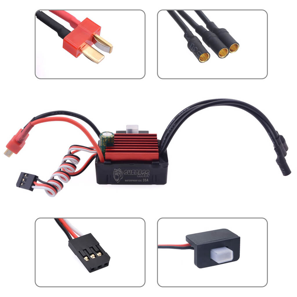 Surpass Hobby Waterproof 35A Brushless ESC