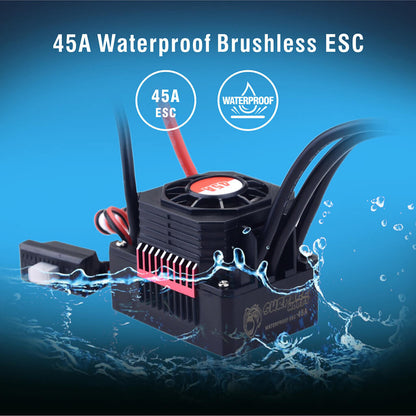 Surpass Hobby Waterproof 45A Brushless ESC