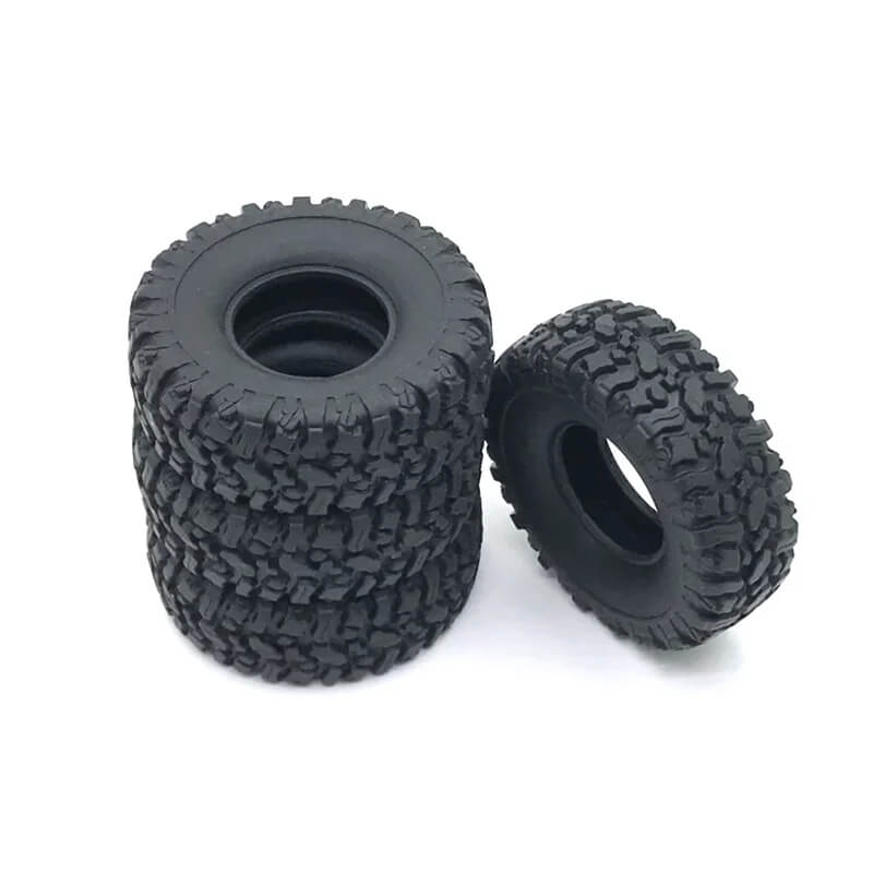 Tires 66mm Tyres for 1/16 WPL RC Rock Crawlers