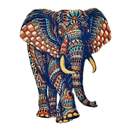 Unique Elephant Wooden Puzzle