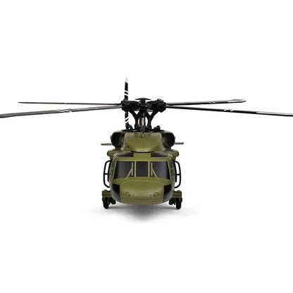 Wltoys K170 2.4G 4CH 6-Axis Gyro Military RC Helicopter