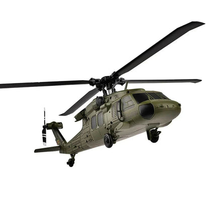 Wltoys K170 2.4G 4CH 6-Axis Gyro Military RC Helicopter