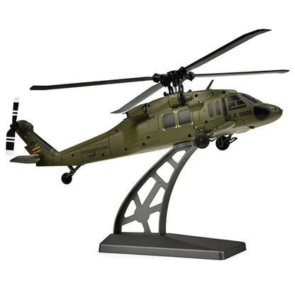 Wltoys K170 2.4G 4CH 6-Axis Gyro Military RC Helicopter