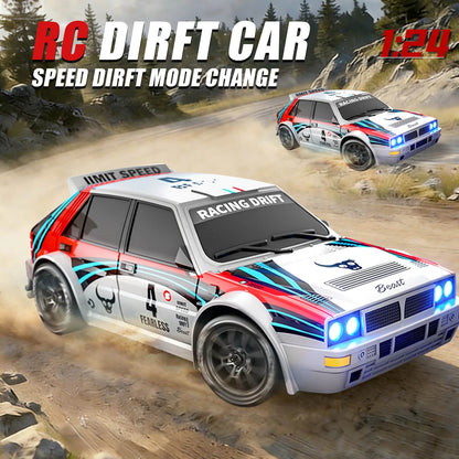 ZNLYRION 1:24 4WD 20km/h RC Drift Car with LED Lights