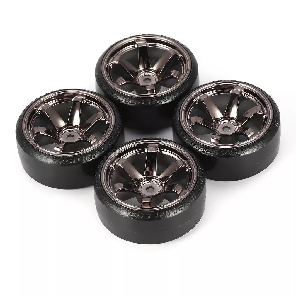 Hard Plastic Drifting Car Wheels for 1/10 RC Cars