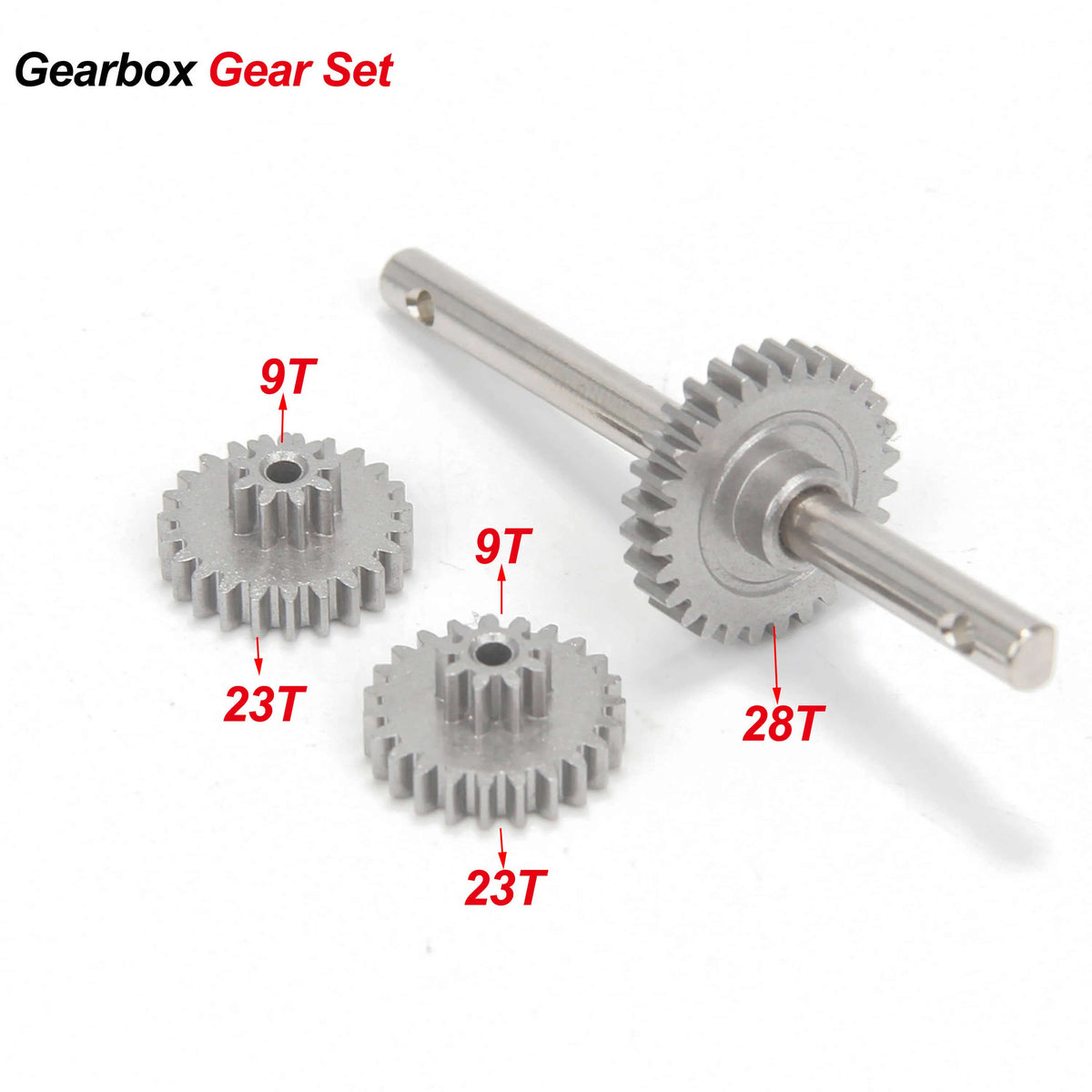 Metal Transmission Gearbox for MN82, MN78, MN168 & MN99S V2 RC Crawlers