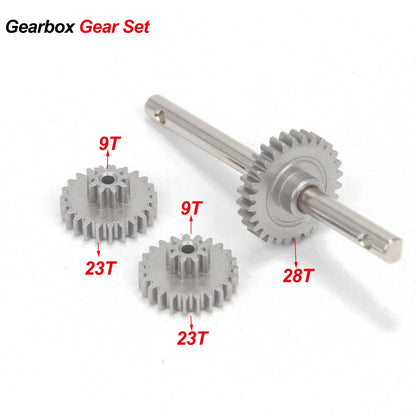 Metal Transmission Gearbox for MN82, MN78, MN168 & MN99S V2 RC Crawlers