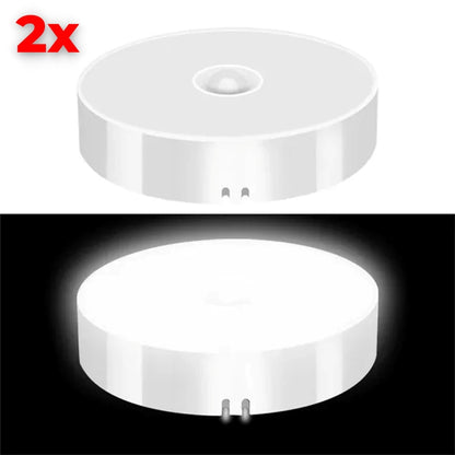 2 Pack of Motion Sensor LED Rechargeable Night Lights